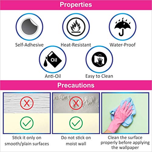 Rangoli Big Wall Sticker CD 38 Multicolor Vinyl 50cm or 70cm cm Pack of 1 Sticker - Image 5