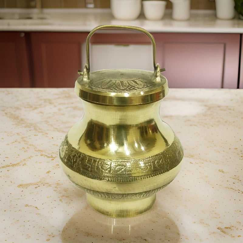 Salvus APP SOLUTIONS Brass Lota Kamandal Gold_11 x 45 cm - Image 3