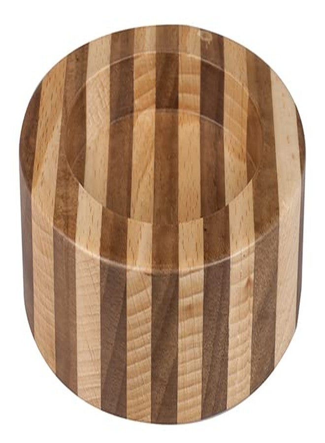 Metallurgica Motta Striped Wooden 58 mm Tamper Holder