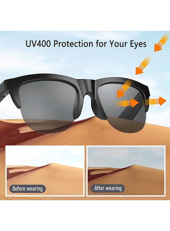 F06 Smart Glasses Open Ear Music & Hands-Free Calling,Bluetooth-Audio Glasses for Men Women - Image 3