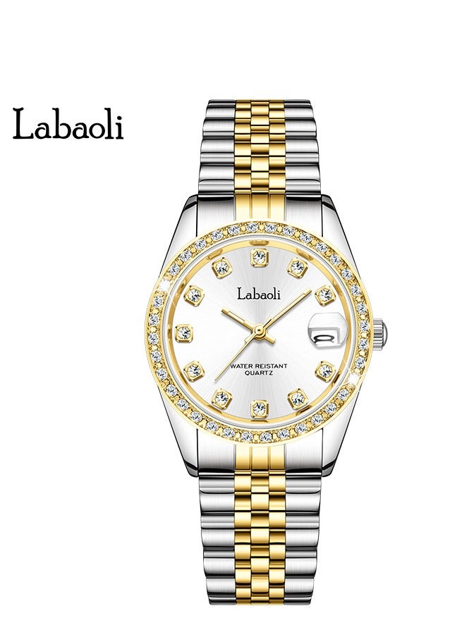 Labaoli Women's Watch Waterproof Business Watch Full Diamond Fashion Women's Watch - Image 1