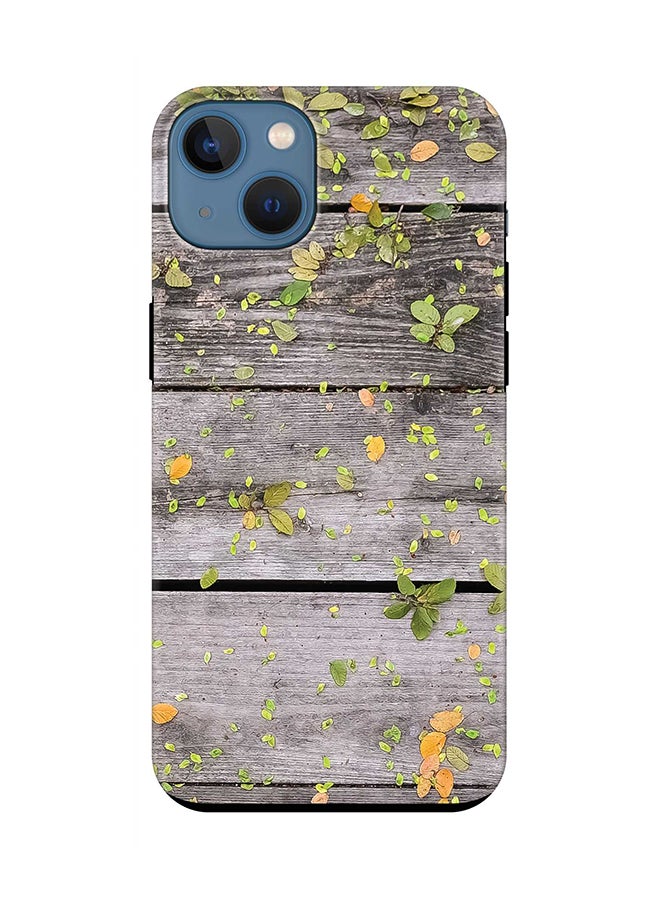 Stylizedd Tough Pro Series Case for Apple iPhone 14 Dual Layer hybrid PC & TPU Customized Mobile Cover Shield with inner TPU protection Matte Finish - Backyard Patio