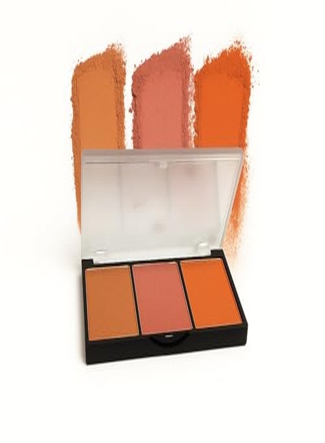 MEGAGA USA Cheeky Trio Bronzer, Blusher & Highlighter Powder Palette - Image 3
