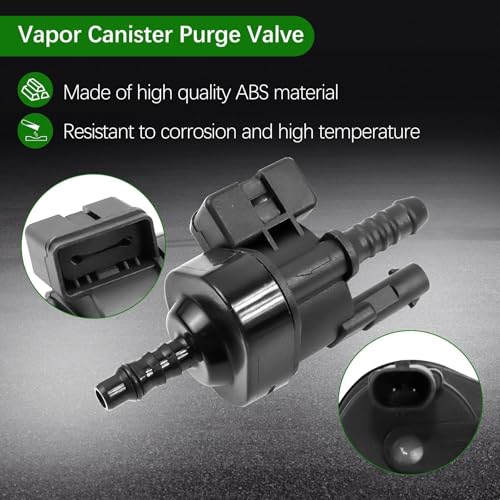 MINETPS 06H906517AA Vapor Canister Purge Valve Fit for 2002-2023 Volkswagen Passat CC GTI Beetle Jetta Eos Amarok Altea, for Audi A3 A4 A5 A6 Q3 Q5 TT, Vapor Purge Valve Solenoid Replace 06H906517B - Image 2