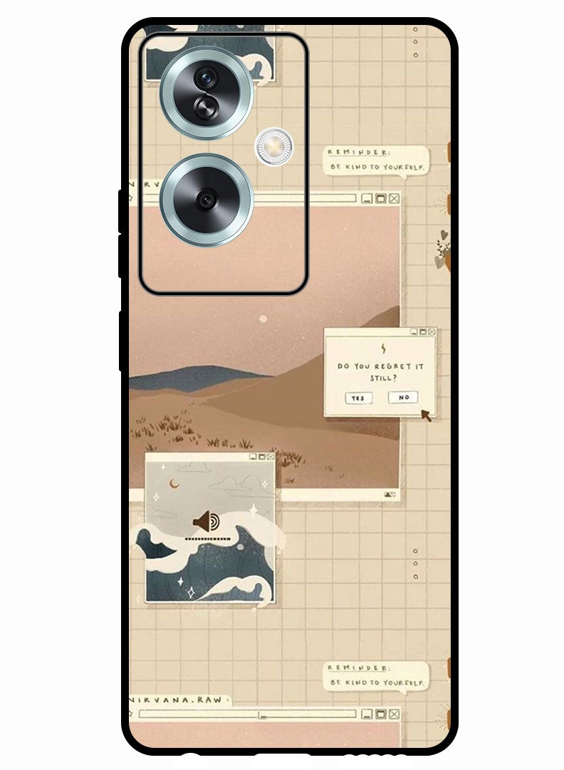 Theodor Protective Case Anti Scratch Shock Proof Bumper Cover For Oppo A79 5G Asthetic - Image 1