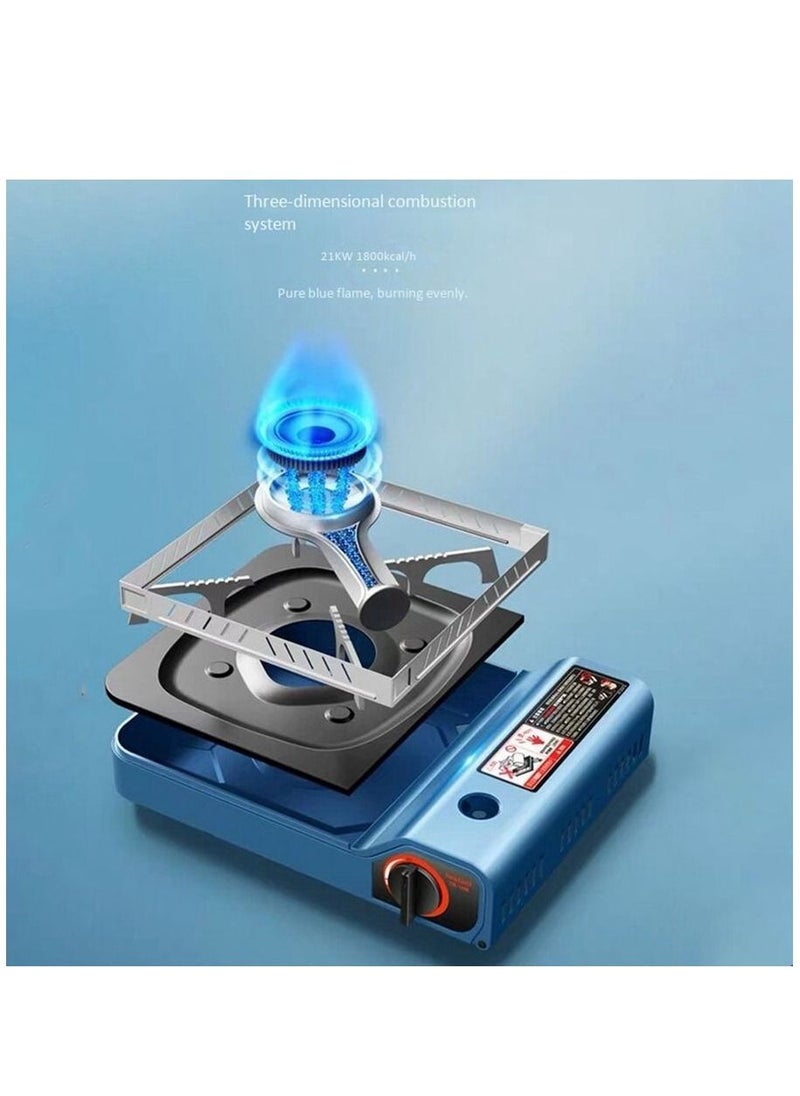 Generic Cool Baby Gas Stove Portable Butane Automatic Ignition with Carrying Case Outdoor Windproof Wild Mini Gas Barbecue Camping  - Image 5