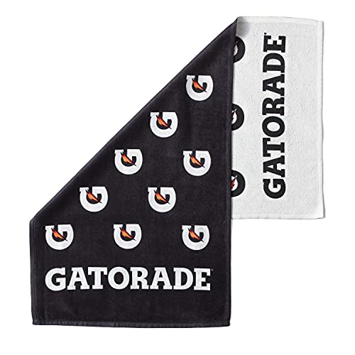 Gatorade Premium Sideline Towel Bi-color, White, Small - Image 1