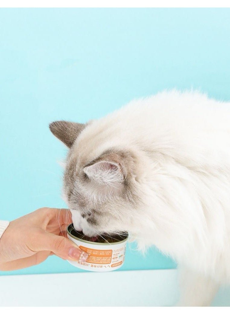 Taotaopets Wet Cat Food Pumpkin Chicken 85gx12cans