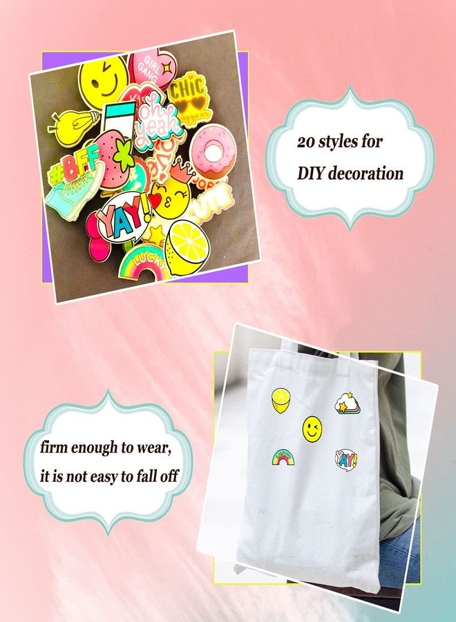 Acxbbian Cute Lapel Pins,Set of 20 Acrylic Brooch Pin for Backpack Jewelry,Plastic Fruit Cartoon Brooch Pin, Decoration Lapel Pin,Badges Brooch Pins for DIY Crafts,Clothing Bags Jackets Accessories Supplies - Image 4