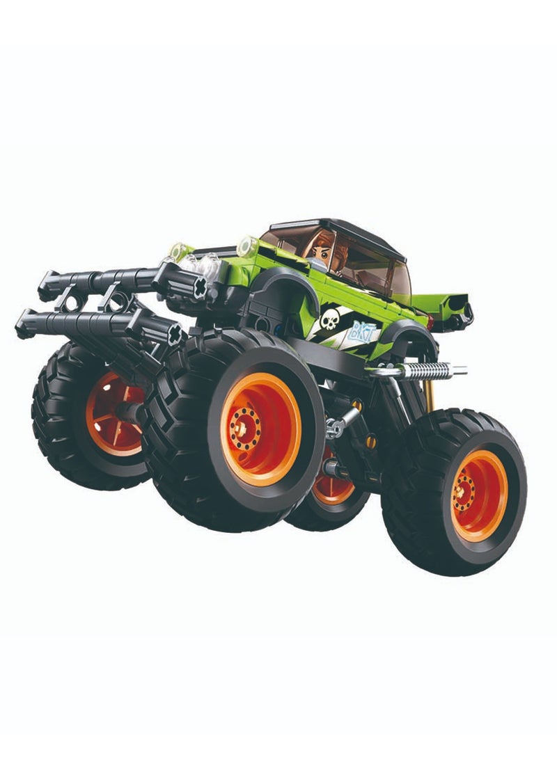 Sluban PowerBricks Pullback Off-road vehicle (264pcs) - Image 2