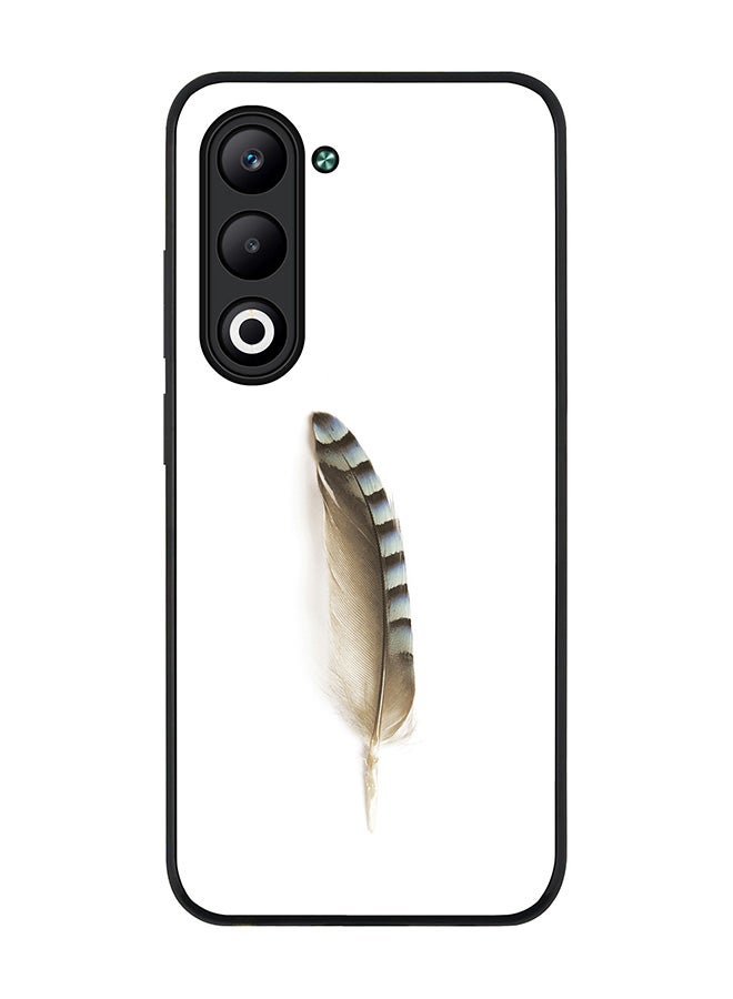 Stylizedd For Oppo A5 5G / A5 4G Case,Slim fit Camera Protection, Shockproof Thin Phone cover  - Lonely Feather