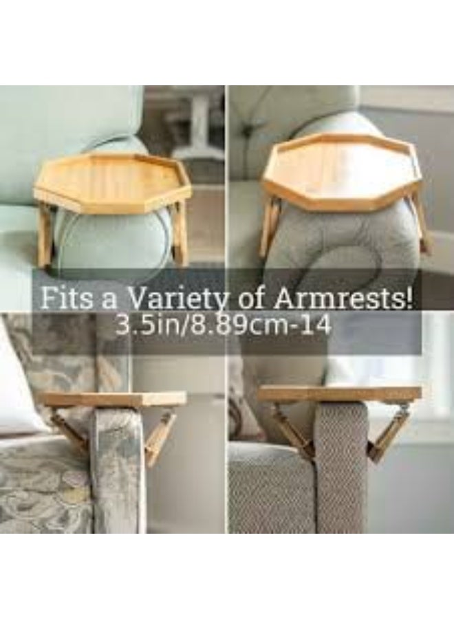 مسند يد للكنبة متعدد الاستخدامات – حامل أكواب ومنظم ريموت – تصميم عملي للمنزل - Image 5