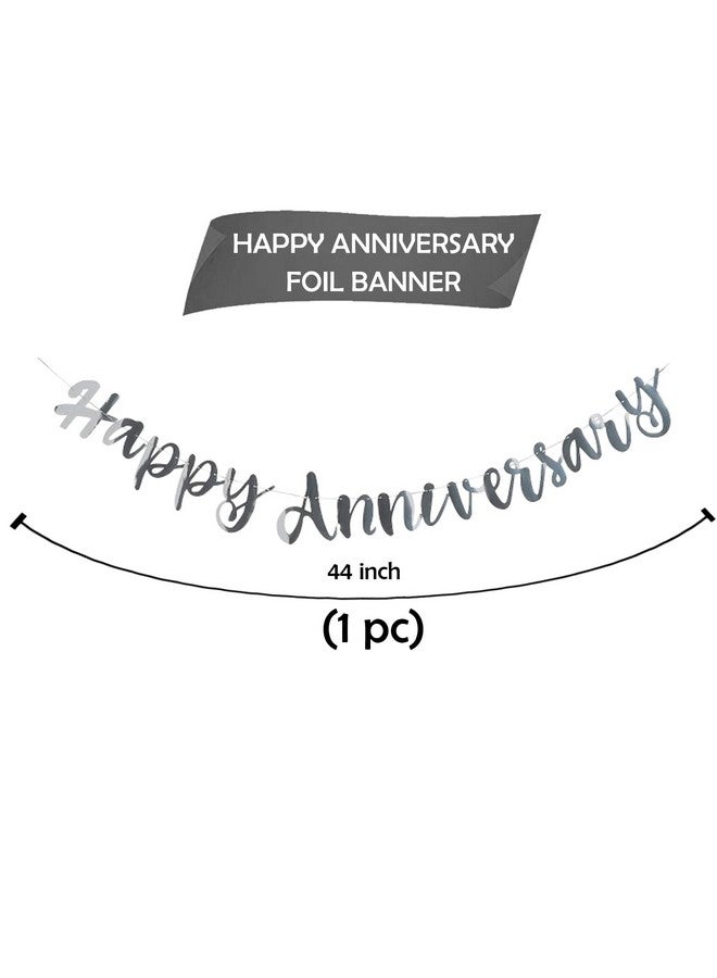 بارتي بروبس لافتة ذكرى سنوية سعيدة من Party Propz - عبوة من لافتة زينة ذكرى سنوية سعيدة/لافتة ذكرى سنوية/عناصر زينة ذكرى سنوية - Image 2