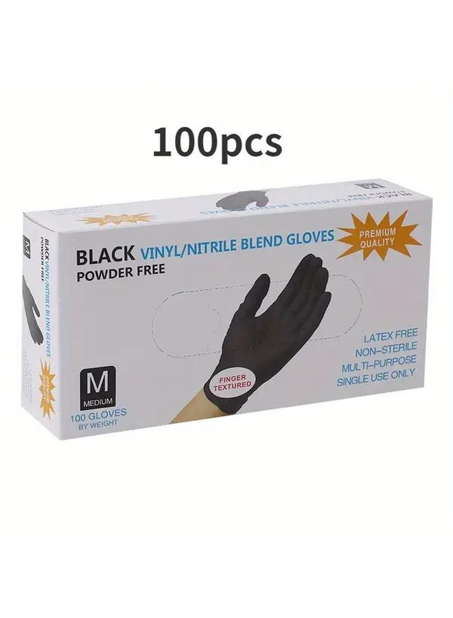 100pcs Heavy Duty Disposable Gloves Thickened Wear Resistant Food Grade Latex Free - Image 2