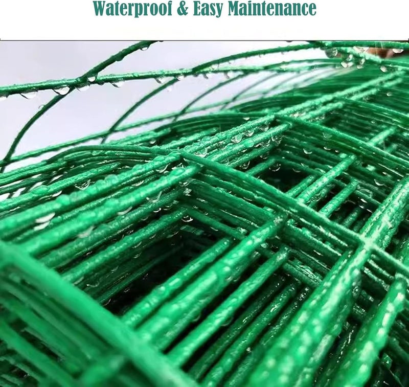 1.8mm Thick Wire Mesh Rolls for Chicken Fencing Hardware Cloth for Garden Fencing and Pet Fencing Rabbit Cages/Gardens/Small Rodent Enclosures(1x10m/3.3x32.8ft) - Image 4