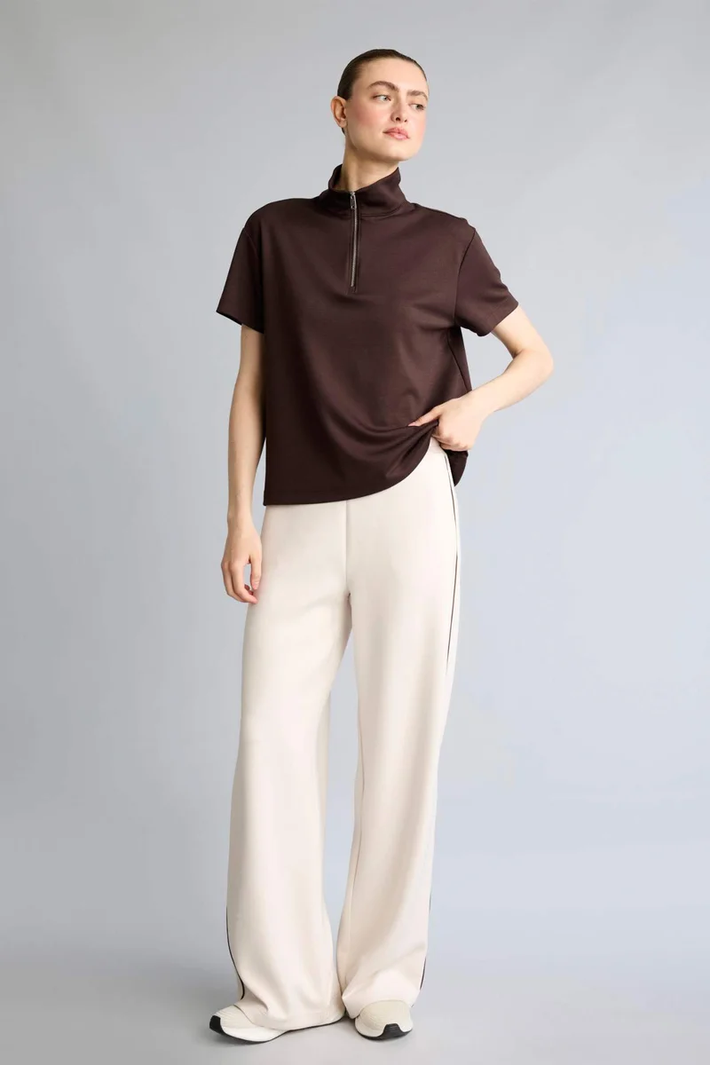 DeFacto Standard Fit Sports Modal T-Shirt