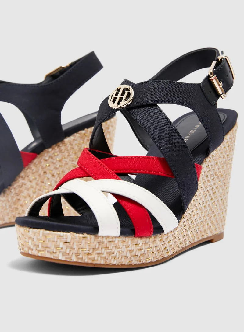 TOMMY HILFIGER Iconic Elena Sandal - Rwb