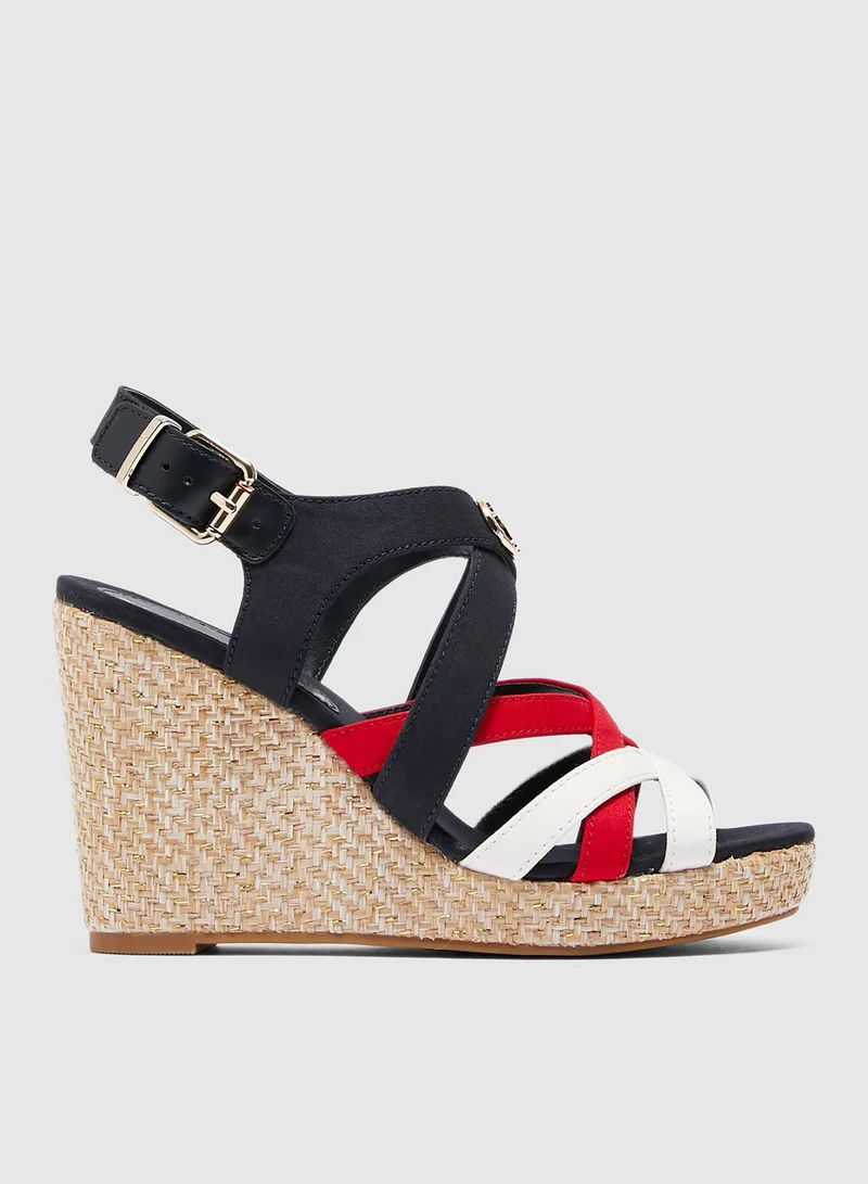 TOMMY HILFIGER Iconic Elena Sandal - Rwb