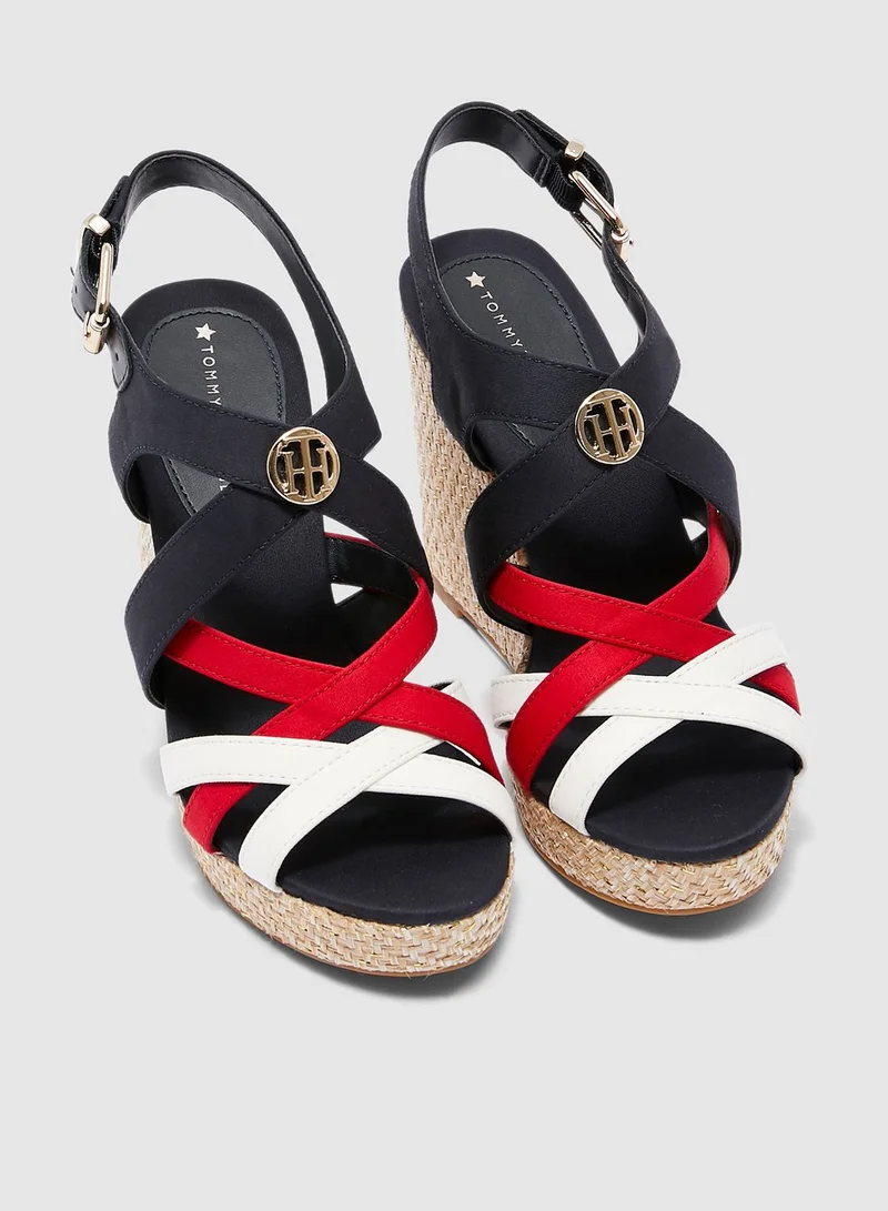 TOMMY HILFIGER Iconic Elena Sandal - Rwb