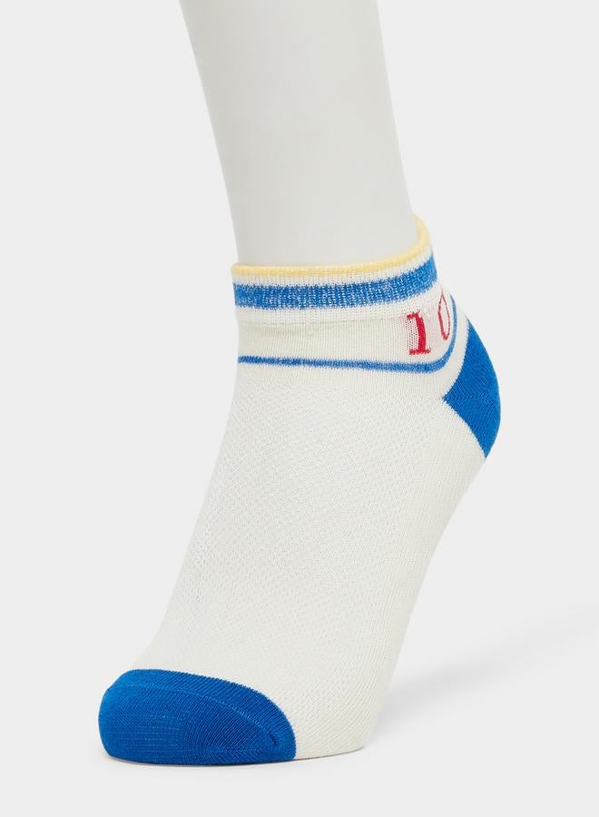 Styli Pack of 5 - Kids Football Ankle Socks - Image 4