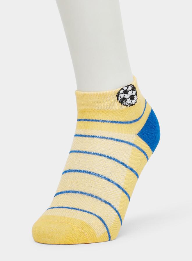 Styli Pack of 5 - Kids Football Ankle Socks - Image 2
