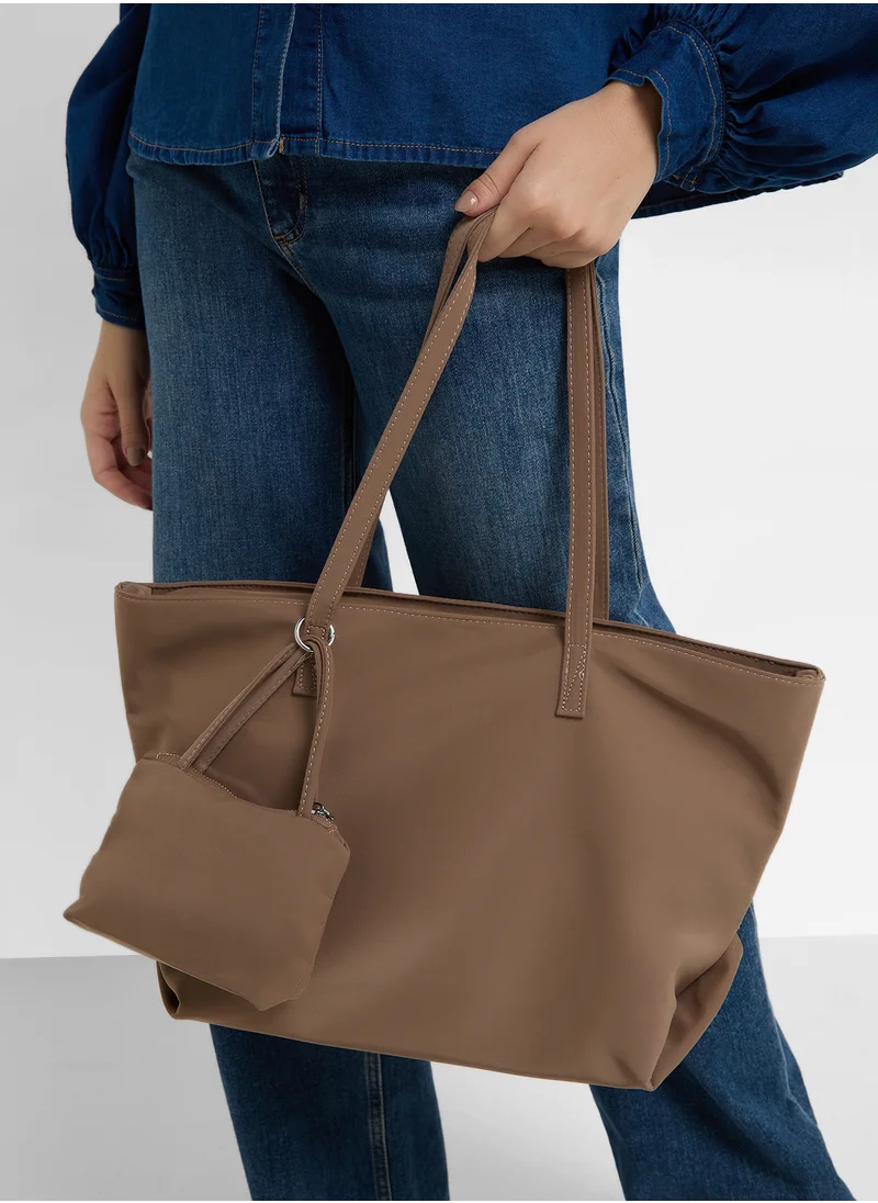 ELLA 2 In 1 Nylontote Bag With Mini Bag