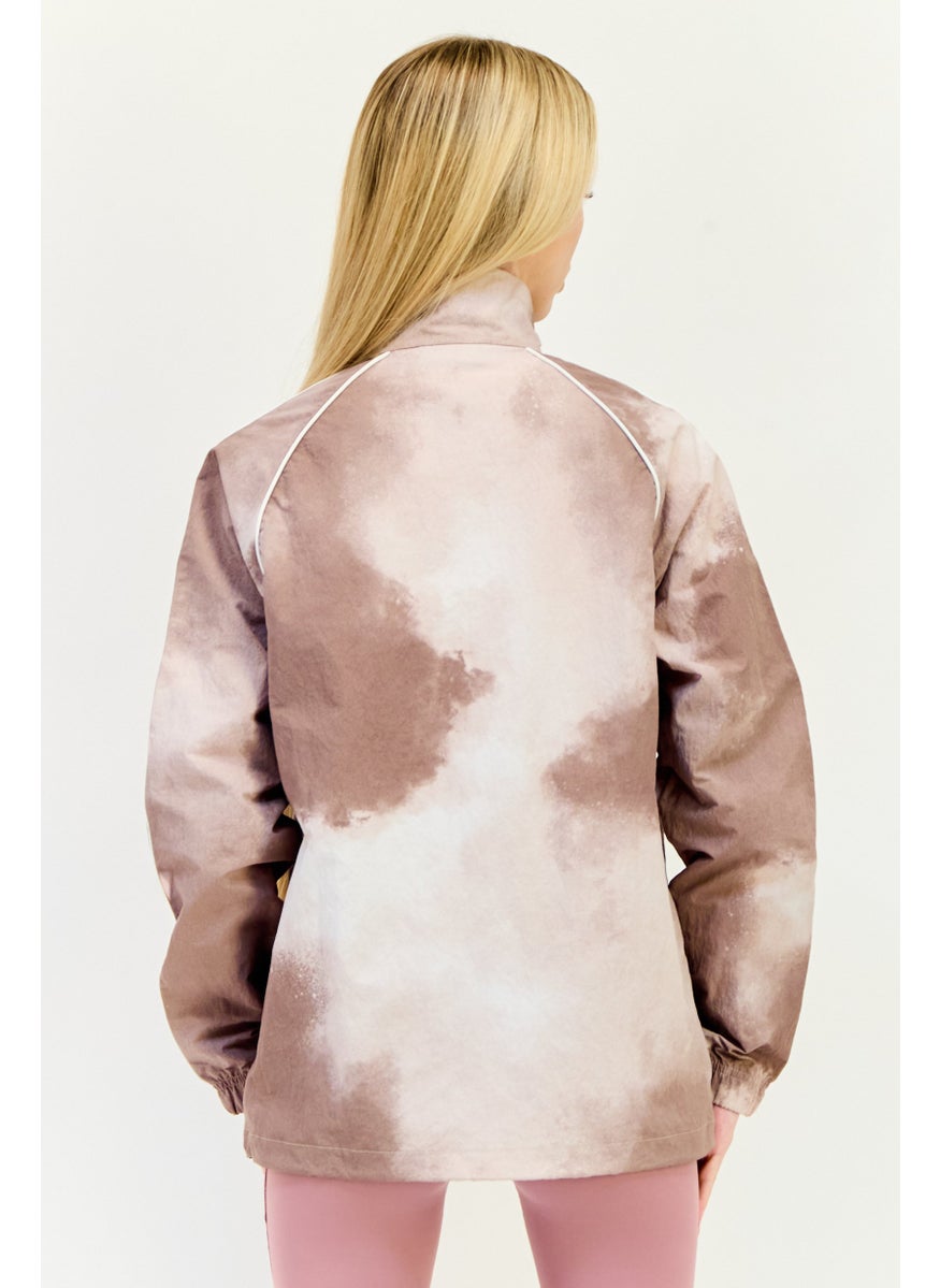 adidas Originals Women Sportswear Fit Long Sleeve Outdoor Windbreaker Jacket, Multicolor  - Image 3
