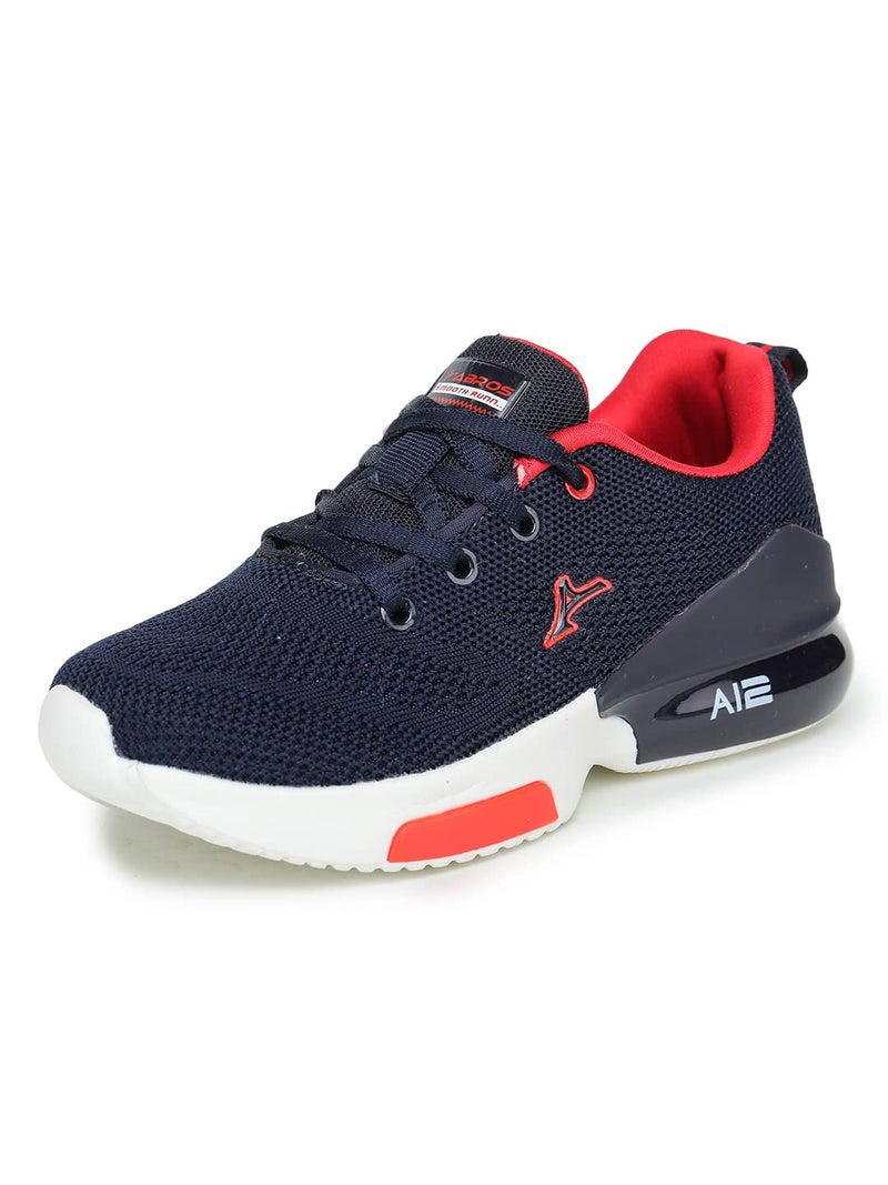 ABROS Boy's Ai 2 N ASSB1015N Sports Shoes -Navy/Mustard -4UK - Image 1