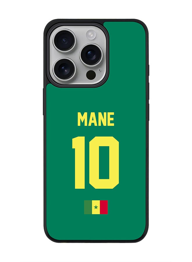 Stylizedd For iPhone 16 Pro Case [Compatible with MagSafe] Slim Magnetic cover Phone Case iPhone 16 Pro -Football - Senegal  Mane - Image 1