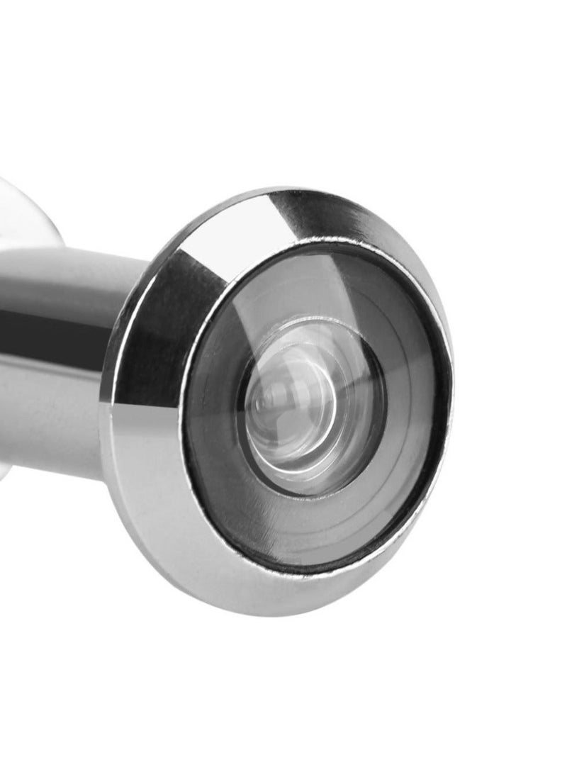 Door Viewer Peephole, 220-degree Peephole for Front Door, with Heavy Duty Peephole for Front Door Rotating Privacy Cover for Home Office Hotel (2 Pack) - Image 2