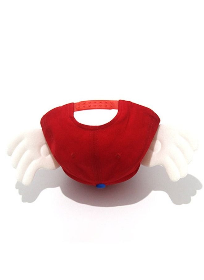 Arale Cap Adjustable Outdoor Sun Cap Cartoon Lovely Baseball Cap Red Blue  - Image 4