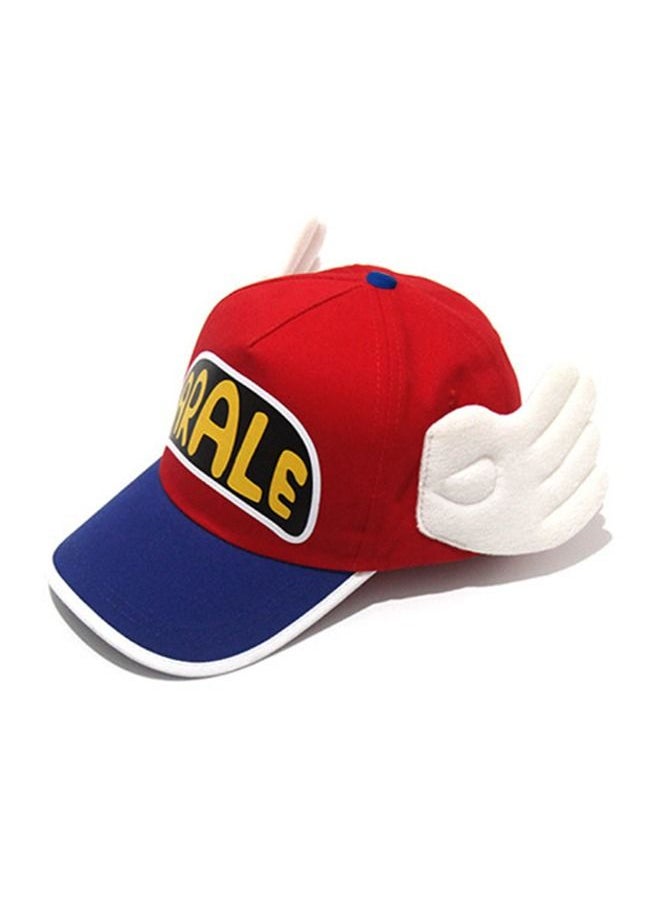 Arale Cap Adjustable Outdoor Sun Cap Cartoon Lovely Baseball Cap Red Blue  - Image 2