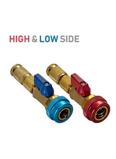KASTWAVE R134A R1234YF Valve Core Remover and Installer Tool Set, Quick Couplers Adapter, for Standard and JRA Valve Core Couplers  - Image 4