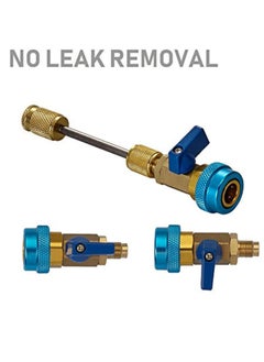 KASTWAVE R134A R1234YF Valve Core Remover and Installer Tool Set, Quick Couplers Adapter, for Standard and JRA Valve Core Couplers  - Image 2