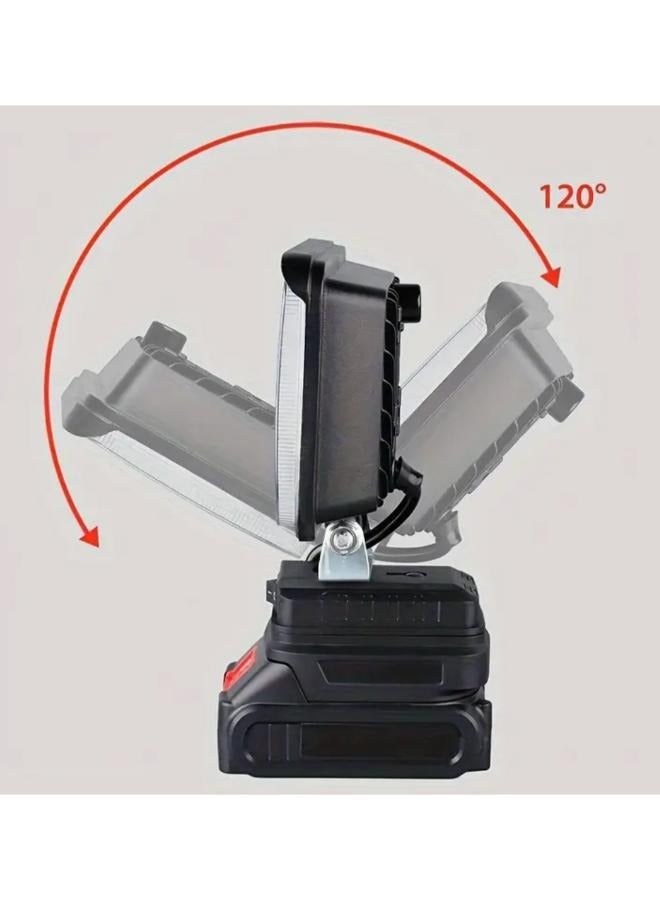 21V Multi-Functional Rechargeable Portable Flood Light for Camping and Outdoor Activities - Image 3