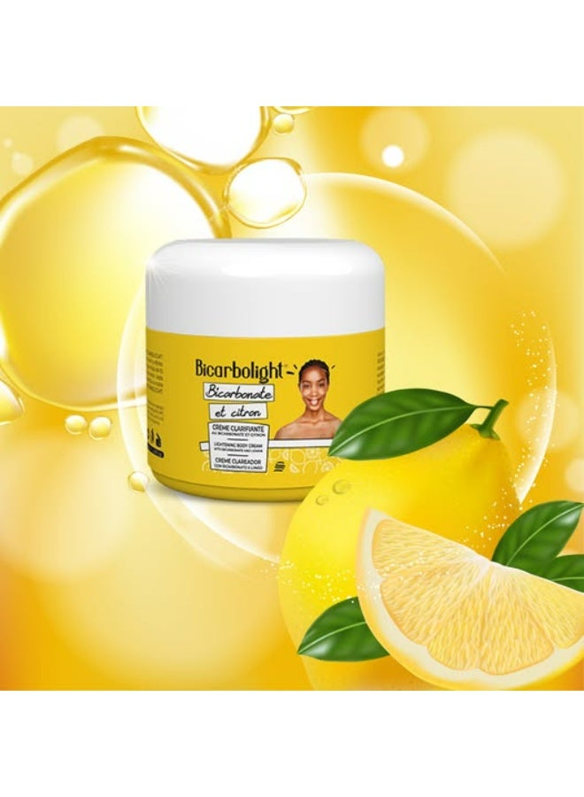 Bicarbolight Lightening body cream with Bicarbonate and lemon140 ml - Image 3