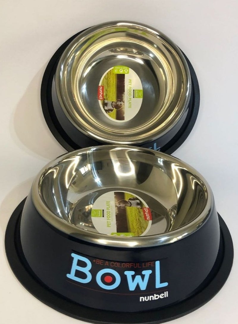 وعاء نونبيل إكس إل بلاك للحيوانات الأليفة (8x33x33 سم) 1 قطعة