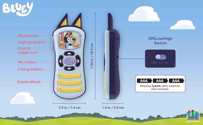 eKids Bluey Remote Control Toy - Image 3