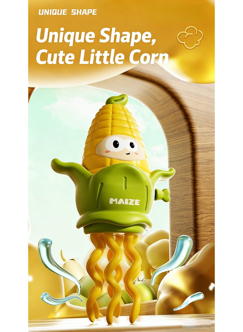 لعبة ذرة راقصة تعمل بالزنبرك، ذرة اصطناعية راقصة ساحرة، هدية ممتعة وجديدة وغريبة. - Image 4