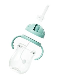 Generic Baby Bottle, with Fast Slow Nipple and Non-Slip Handles, 10oz / 300 mL, 12 Months+(Blue)  - Image 2