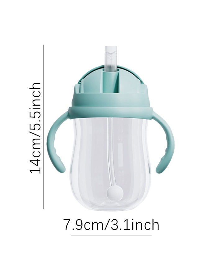 Generic - Baby Bottle, with Fast Slow Nipple and Non-Slip Handles, 10oz / 300 mL, 12 Months+(Blue) - Image 1