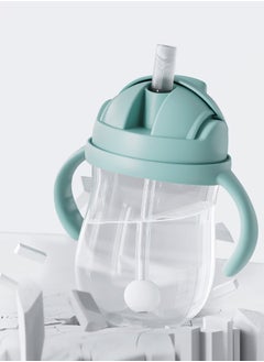 Generic Baby Bottle, with Fast Slow Nipple and Non-Slip Handles, 10oz / 300 mL, 12 Months+(Blue)  - Image 1