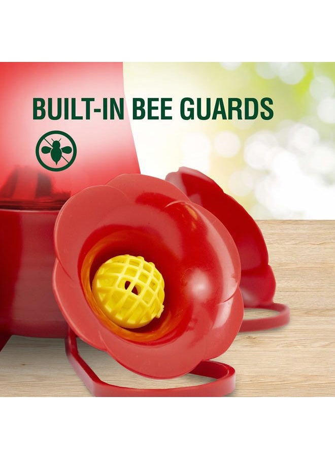 Perky-Pet 403CP Pinch Waist Plastic Hummingbird Feeder, 8-Ounce , Red  - Image 5