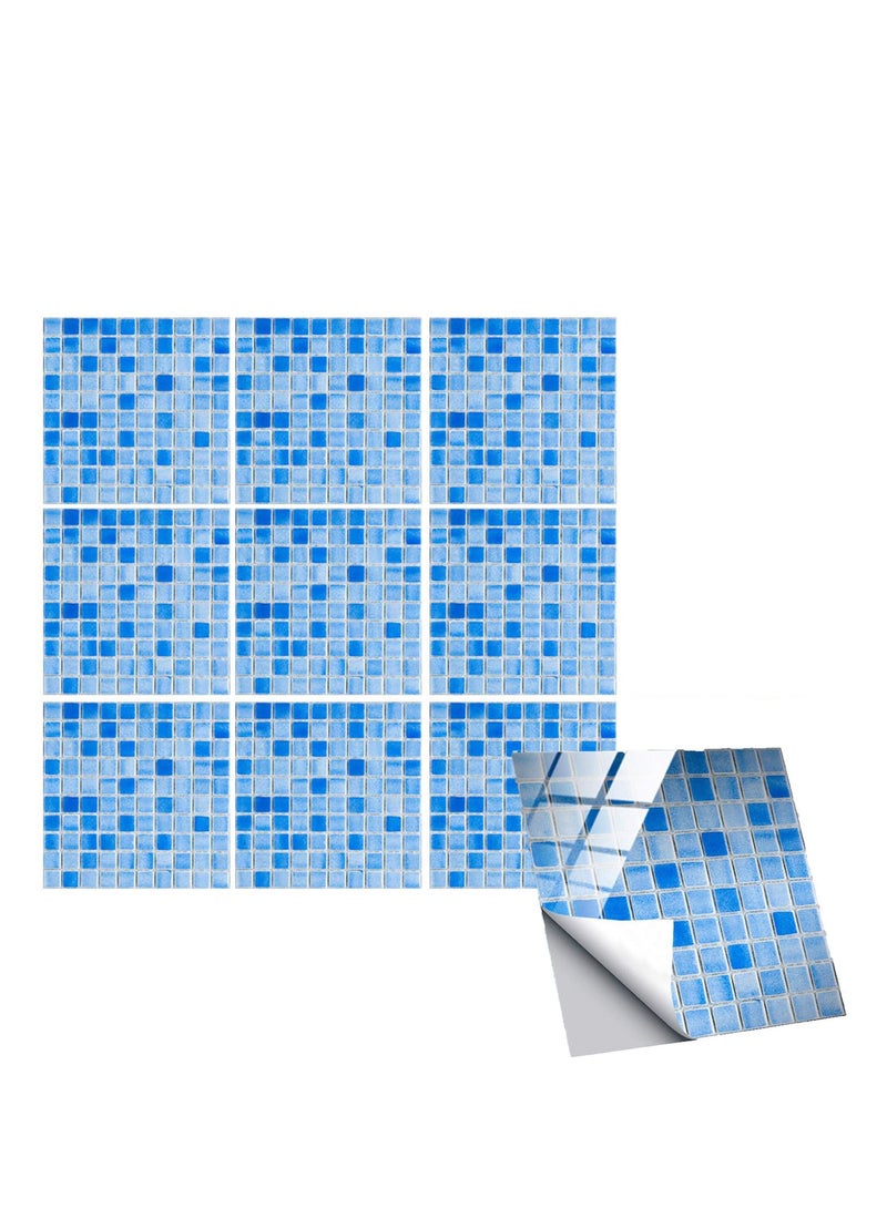 SYOSI SYOSI, 10-Sheet Peel and Stick Tile for Kitchen and Bathroom, Imitation ceramic tile sticker, PVC Wallpaper for Kitchen Backsplash, 3D Self Adhesive Tiles for Bathroom Decorate  - Image 1