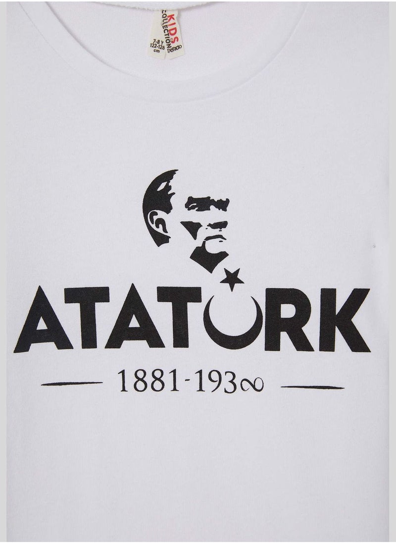 DeFacto - Girl Crew Neck Long Sleeved T-Shirt - Image 1