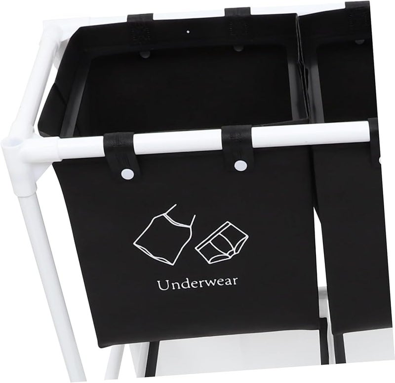 Large Capacity Laundry Hamper Basket with Stand Thick Storage Organizer for Dirty Clothes - Image 3