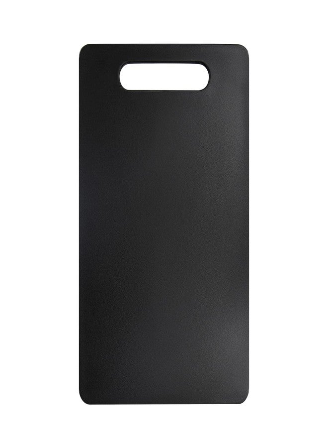 Fotouzy Plastic Utility Cutting Board with Handles, Food Safe PP Material, BPA Free, Dishwasher Safe, Thick Chopping Board, Large Size, Easy Grip Handle, for Kitchen (Black) - Image 1