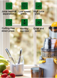 OTTAL High-Performance Electric Juicer for Fruits and Vegetables | 200 Watts with Large 3.55 inch Caliber for Maximum Juice Yield  - Image 2