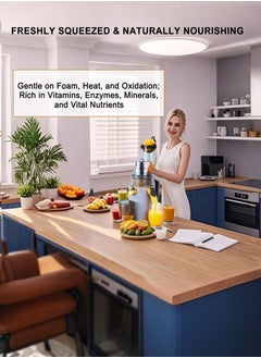 OTTAL High-Performance Electric Juicer for Fruits and Vegetables | 200 Watts with Large 3.55 inch Caliber for Maximum Juice Yield  - Image 3