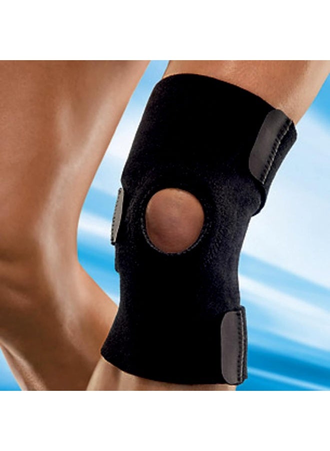 Futuro Sport Knee Support Adjustable size, 1 unit/pack | Dark Grey color | 09039ENR | Helps support injured knee | Moderate support | Knee Support - Image 2